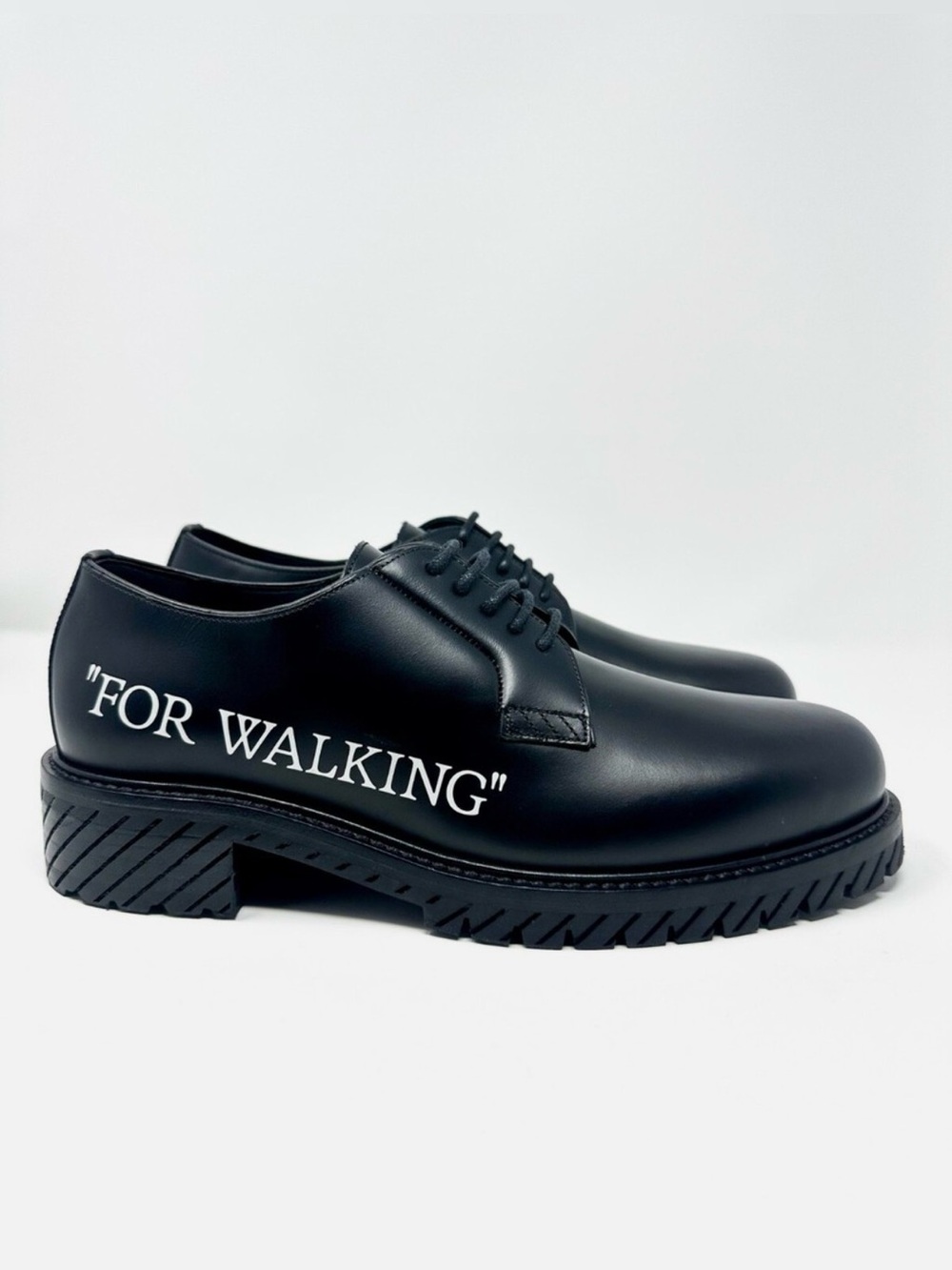 Off-White “For Walking” Derby Shoe